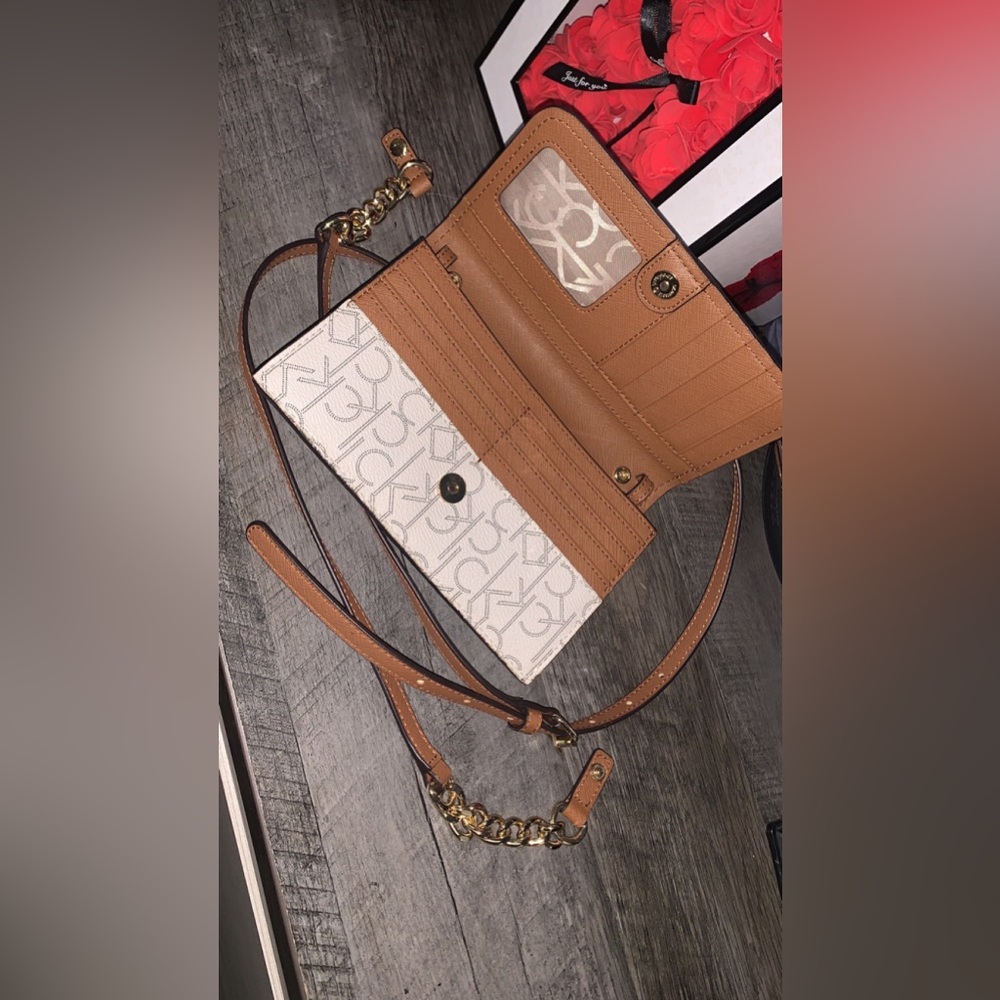 Calvin Klein wallet with strap